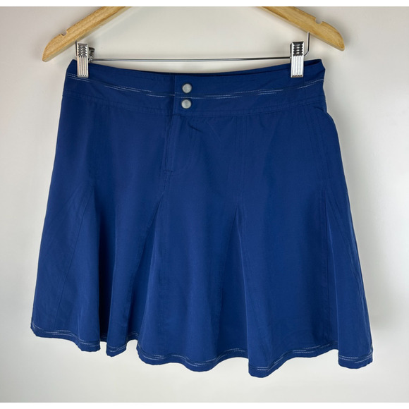 Title Nine Skort Skirt + Shorts Blue Tennis Pickleball Golf Flare Swing Size 2 - Picture 13 of 14
